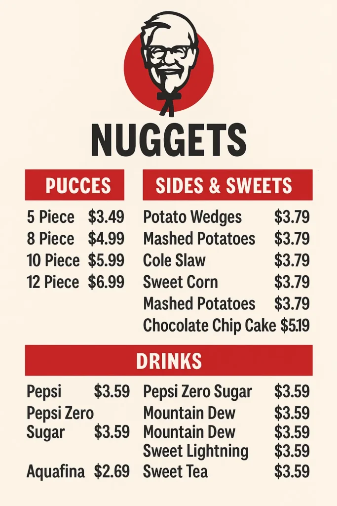 kfc 50 piece nuggets price
