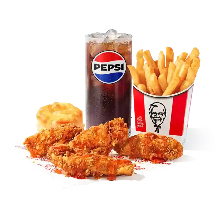 KFC 4PC Mike's Hot Honey Tenders Combo