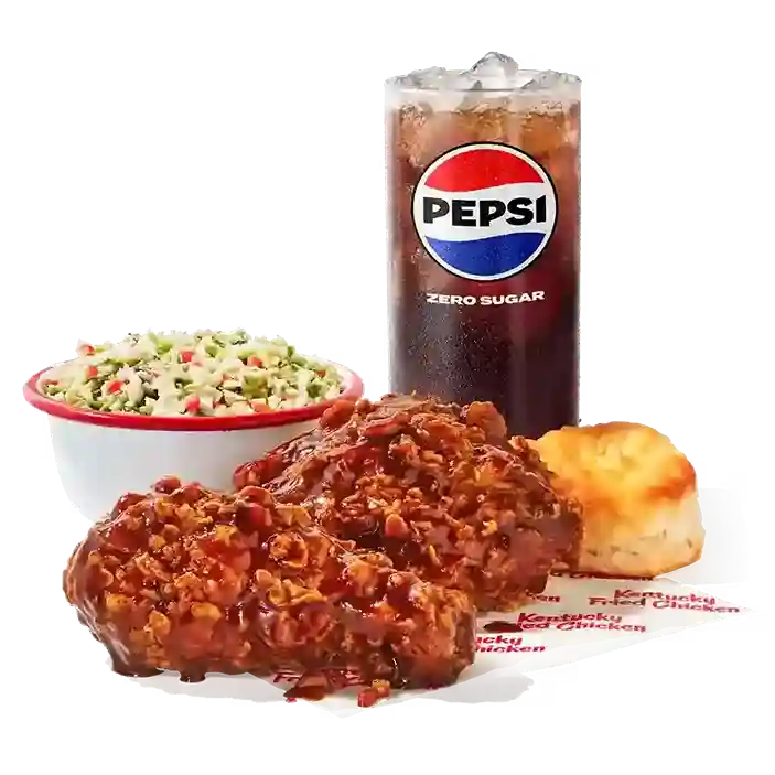 kfc Original Honey BBQ 2 pc. Chicken Combo