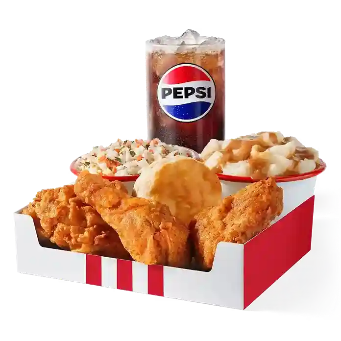 kfc 3 pc. Chicken Big Box Meal
