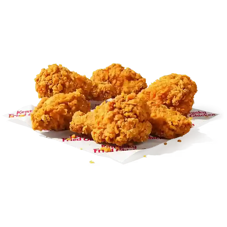 Kfc 6 pc. Hot & Spicy Wings