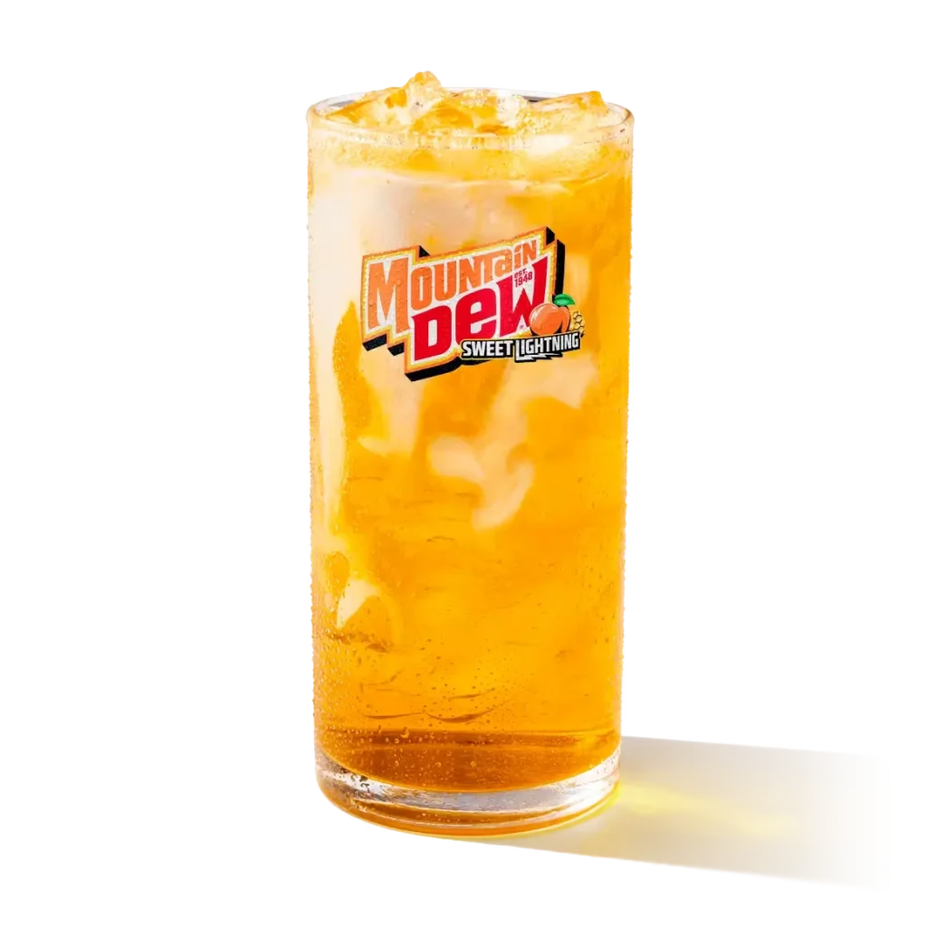 Mountain Dew Sweet Lightning Peaches & Cream Soda 