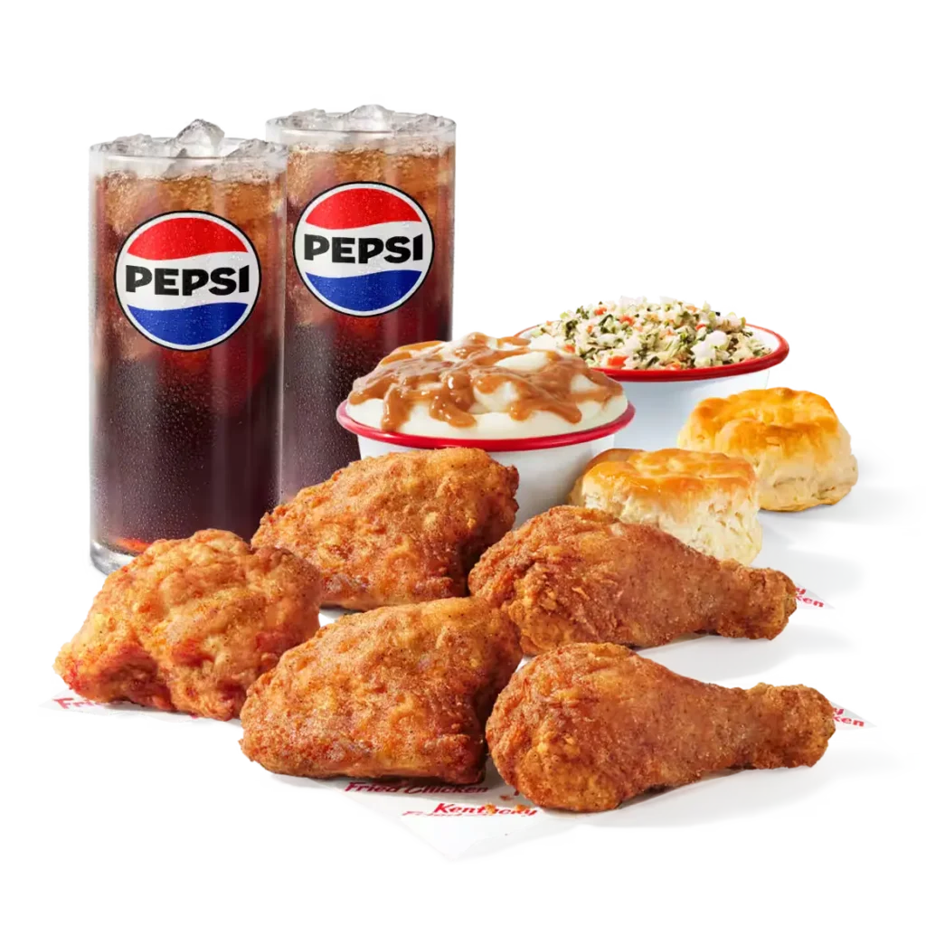 kfc meal for 2 5 pc chicken combo