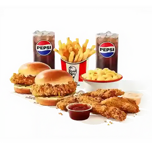 KFC Meal for Two: 2 Sandwiches + 4 pc. Tenders Combo