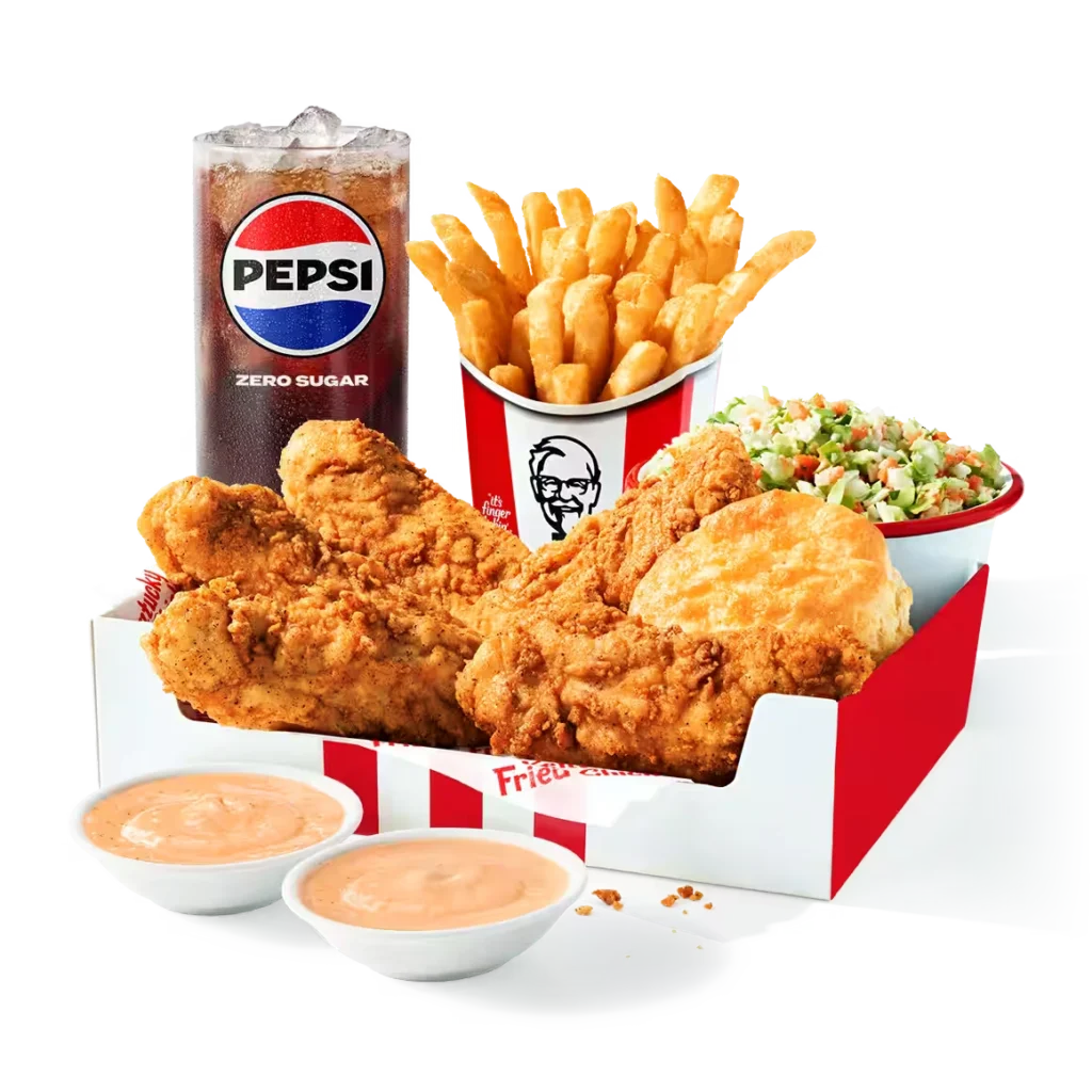 KFC 5 pc. Tenders Big Box Meal 