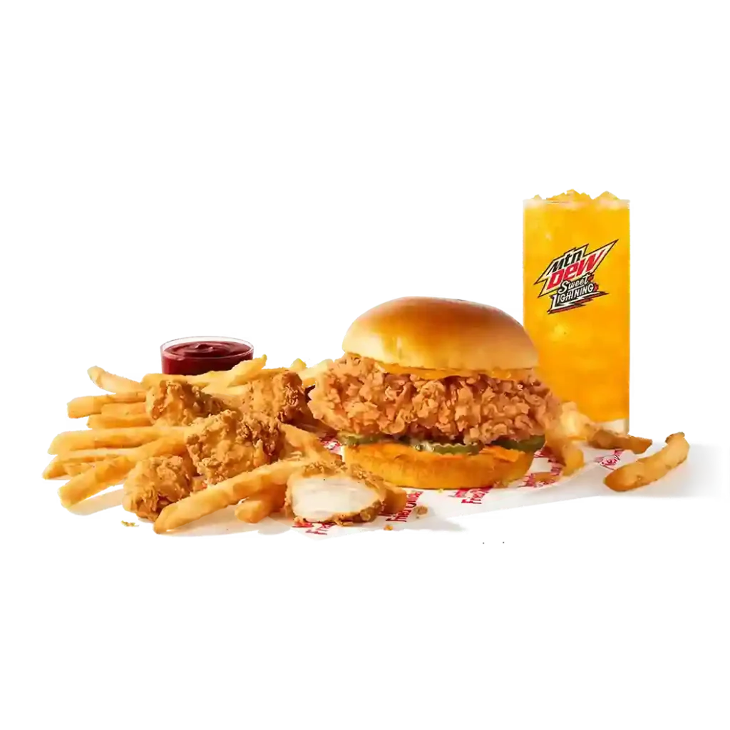 kfc spicy chicken sandwich and nuggets box meal prices
