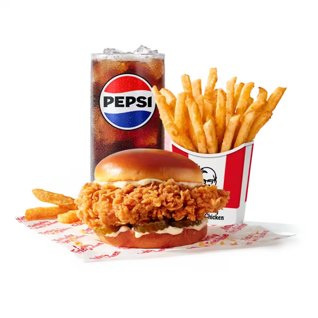 KFC Classic Chicken Sandwich Combo