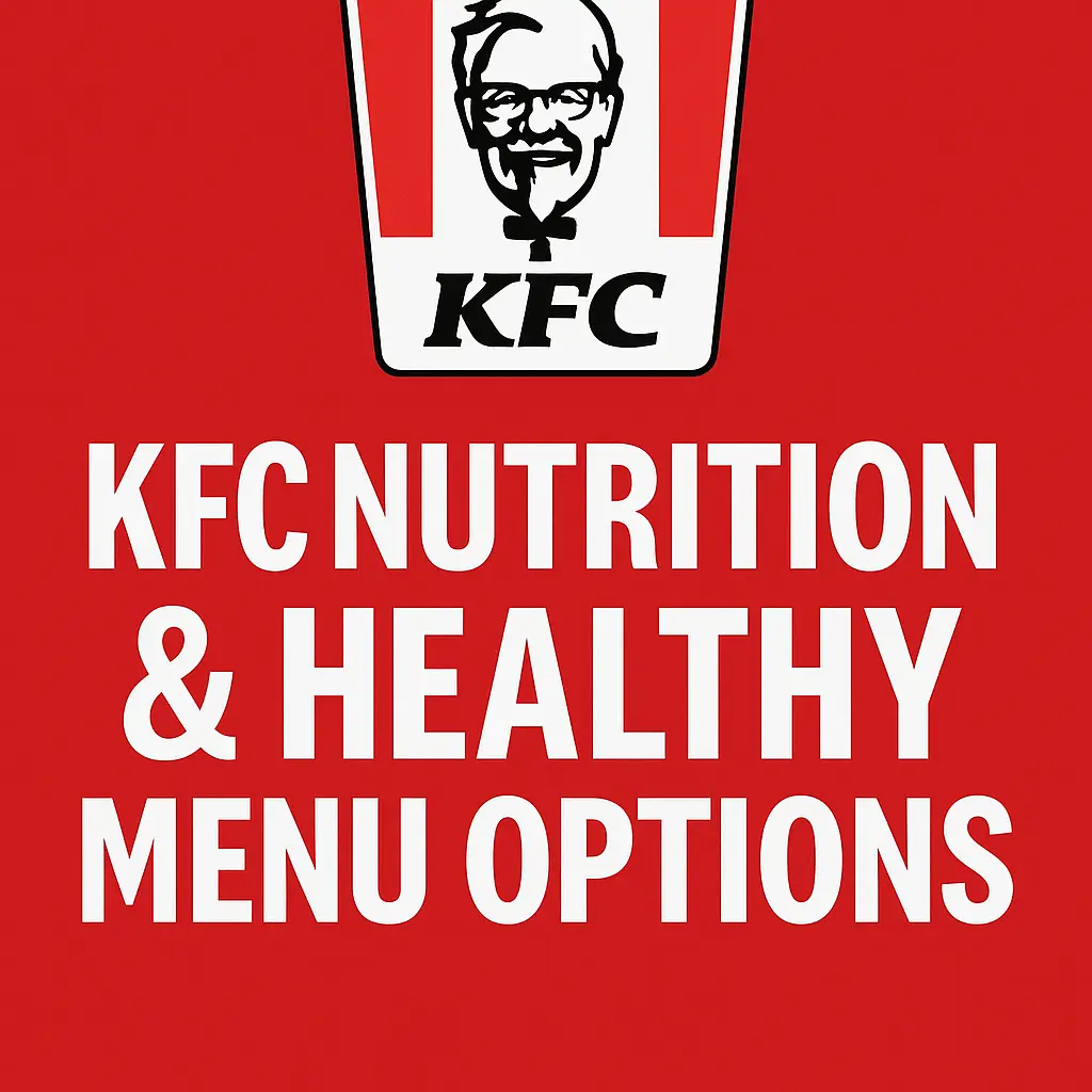 kfc healthy menu nutrition and menu options